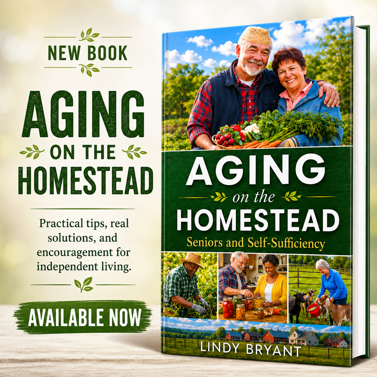 Aging on the Homestead by Lindy Bryant book cover