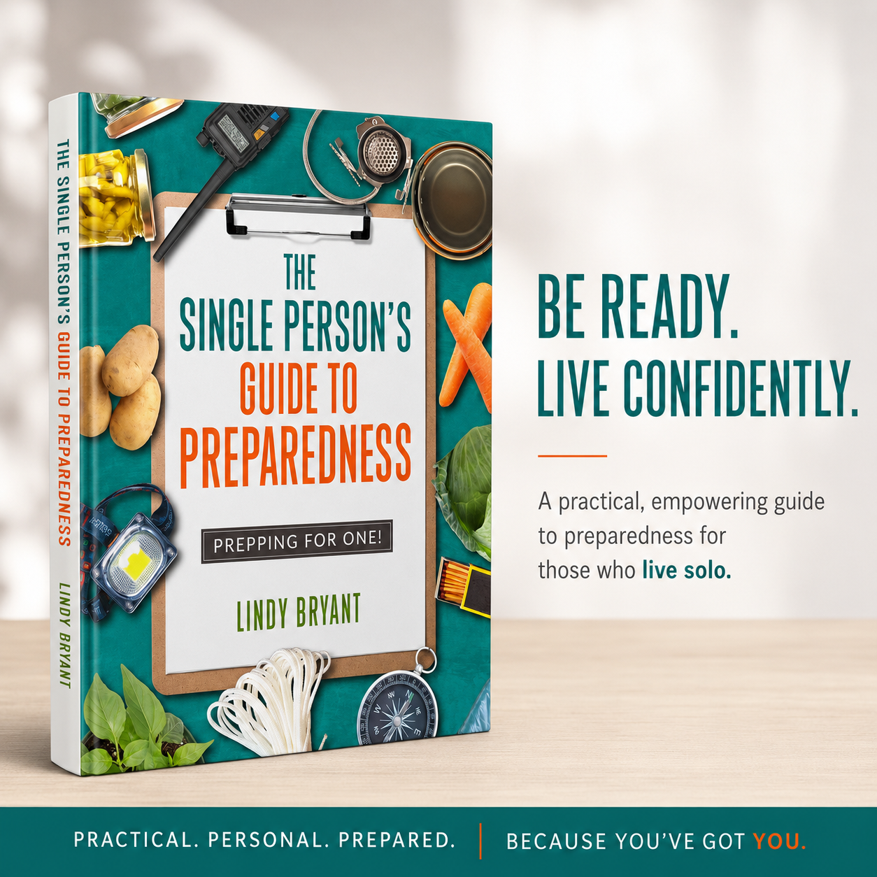 The Single Person's Guide to Preparedness by Lindy Bryant book cover